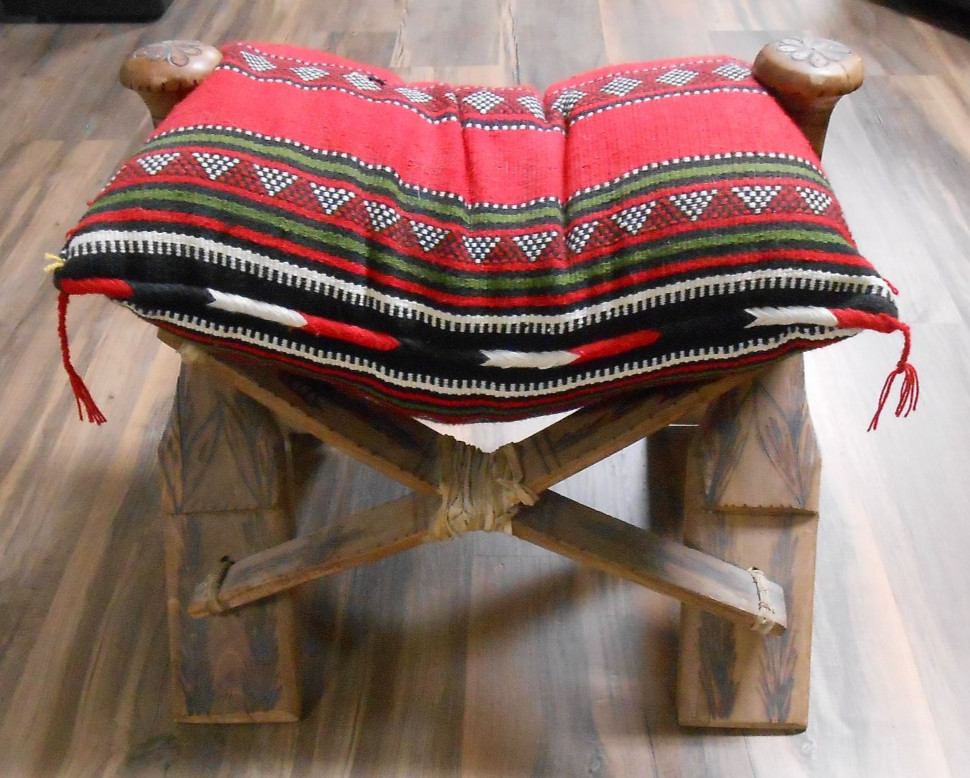 Vintage Handmade Middle Eastern Camel Saddle