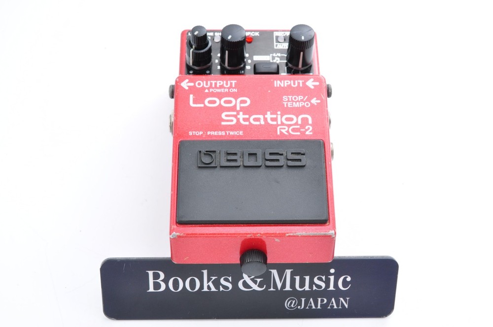 Boss RC-2 Loop Station Looper Phrase Recorder Working 0322X18-8