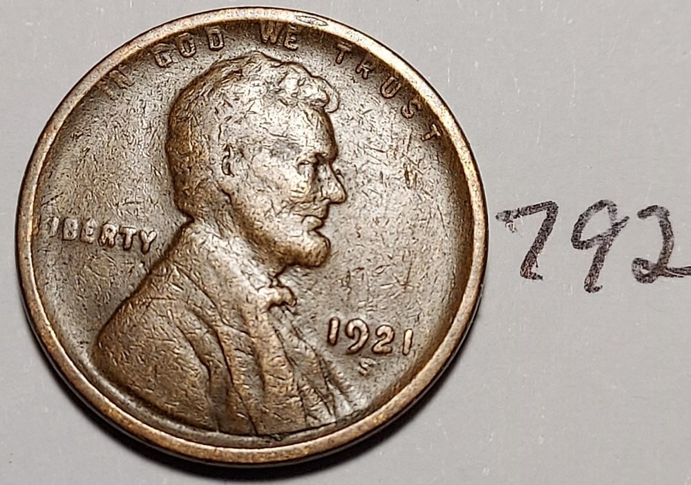 1921-S Lincoln Wheat Cent #792