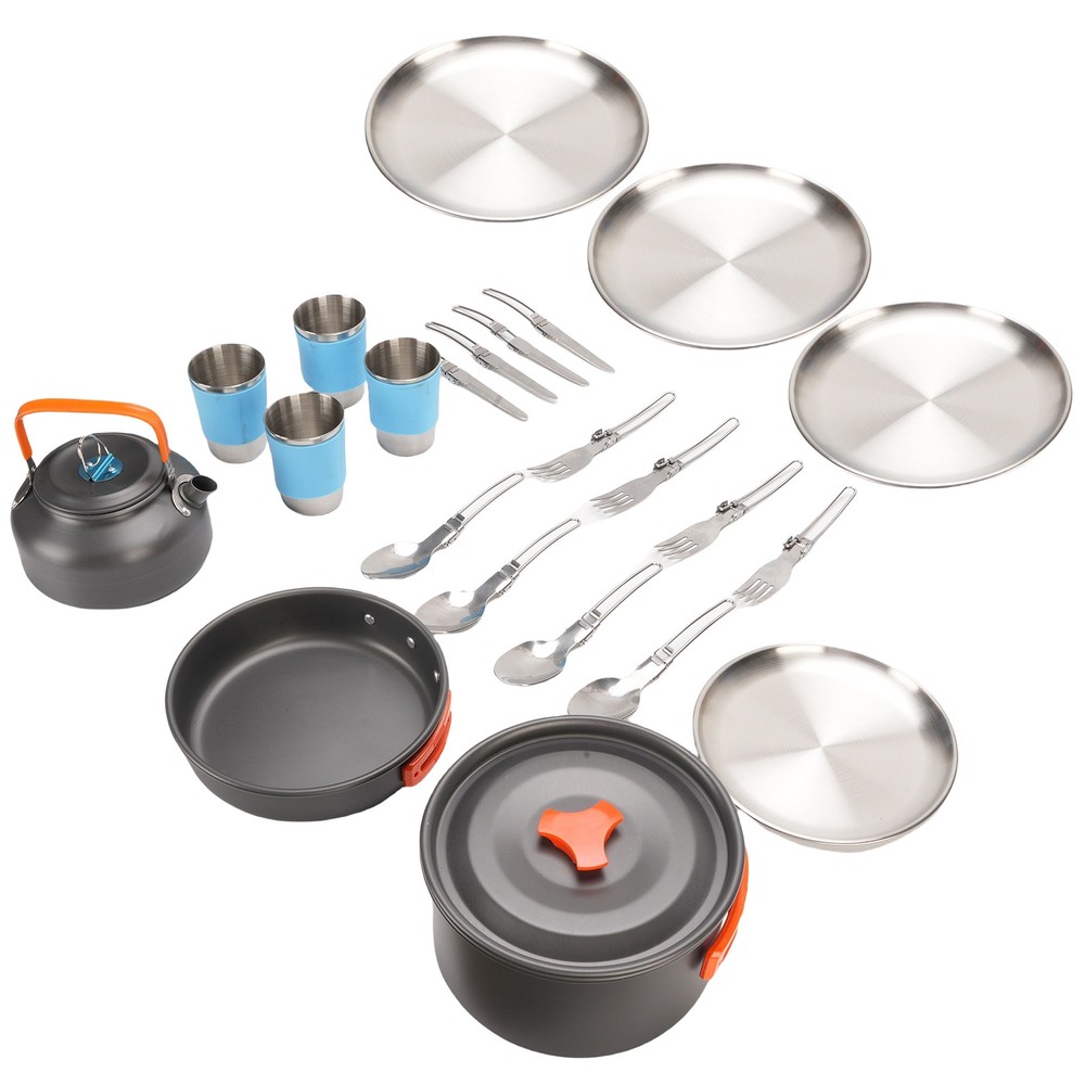Portable 4-Person Camping Cookware Set SSBU