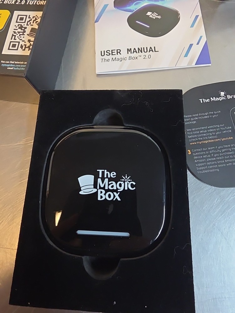 The Magic Box 2.0, Wireless CarPlay/Android Auto Adapter, Wireless Auto
