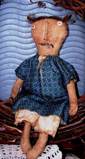 EXTREME PRIMITIVE DOLL PRIM DOLL PATTERN!!! MAILED PATTERN ~ everyday doll