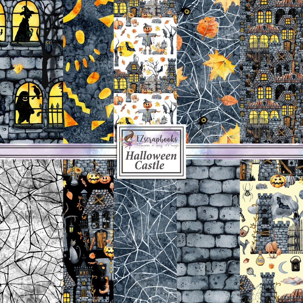 HALLOWEEN CASTLE - Paper Pack