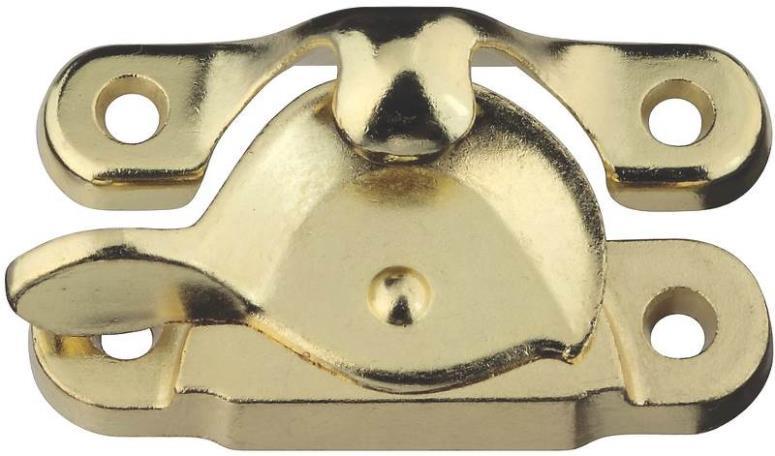 NEW STANLEY 755876 BRIGHT BRASS SASH  WINDOW CRESCENT LOCK  6762439