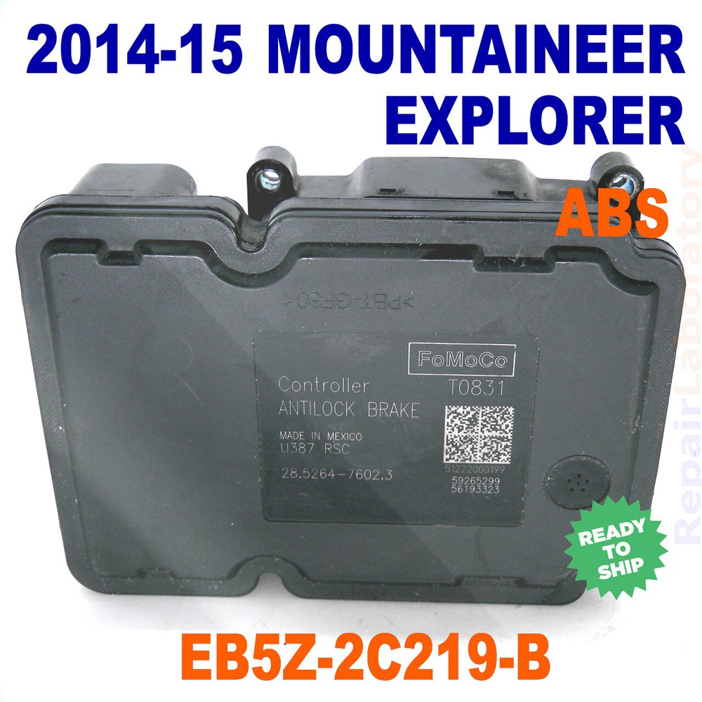 EB5Z-2C219-B ✅ReBuilt✅ 2014  Explorer   Mountaineer ABS Pump CONTROL MODULE..