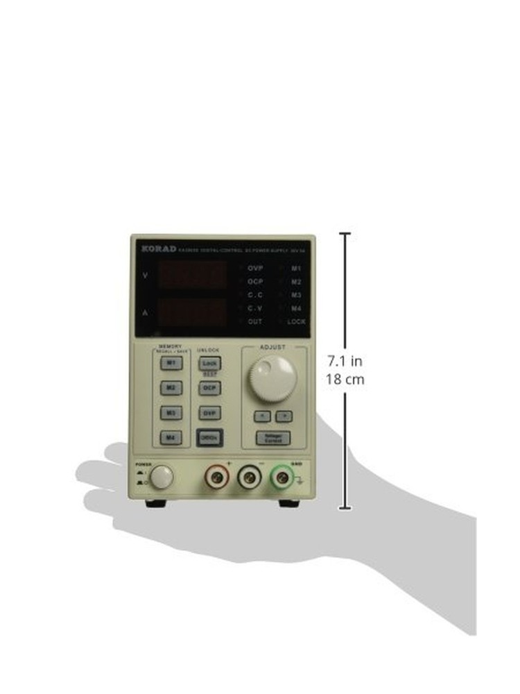 KORAD KA3005D - Precision Variable Adjustable 30V, 5A DC Linear Power Supply ...
