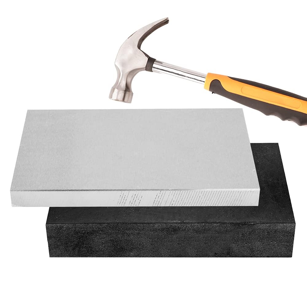 CHENTEC Steel Rubber Work Bench Blocks Set 4x6 inches
