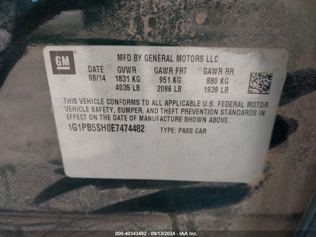 Used Telematics Interface Module fits: 2014 Chevrolet Cruze Communication OnStar