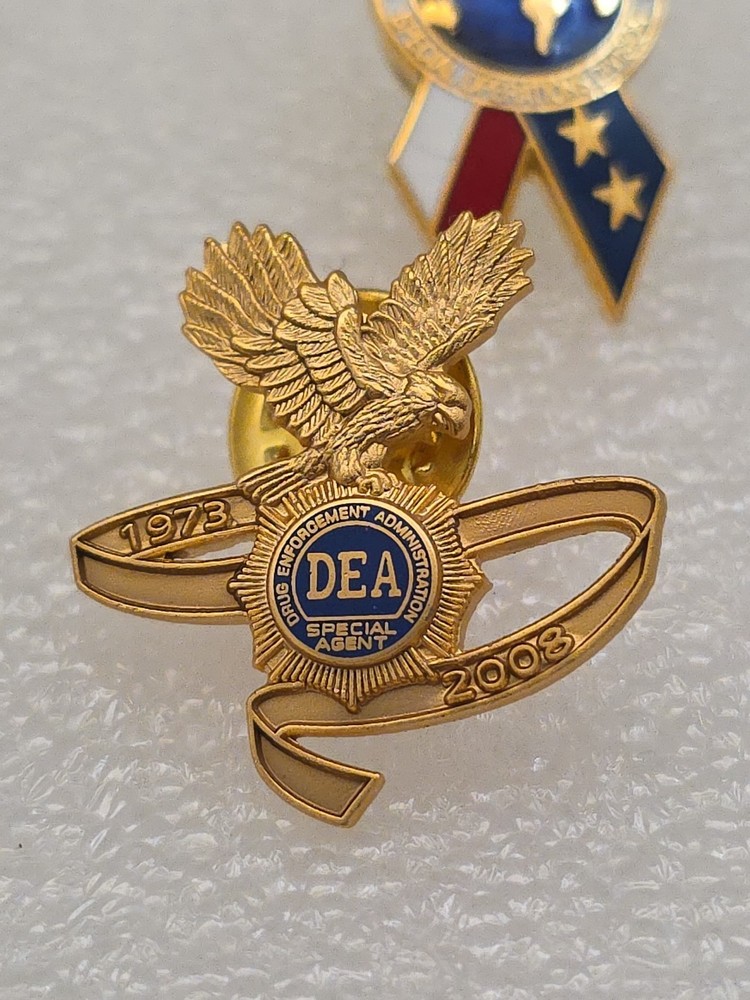Drug Enforcement Administration DEA Special Agent 2008 & Special Operations Pins