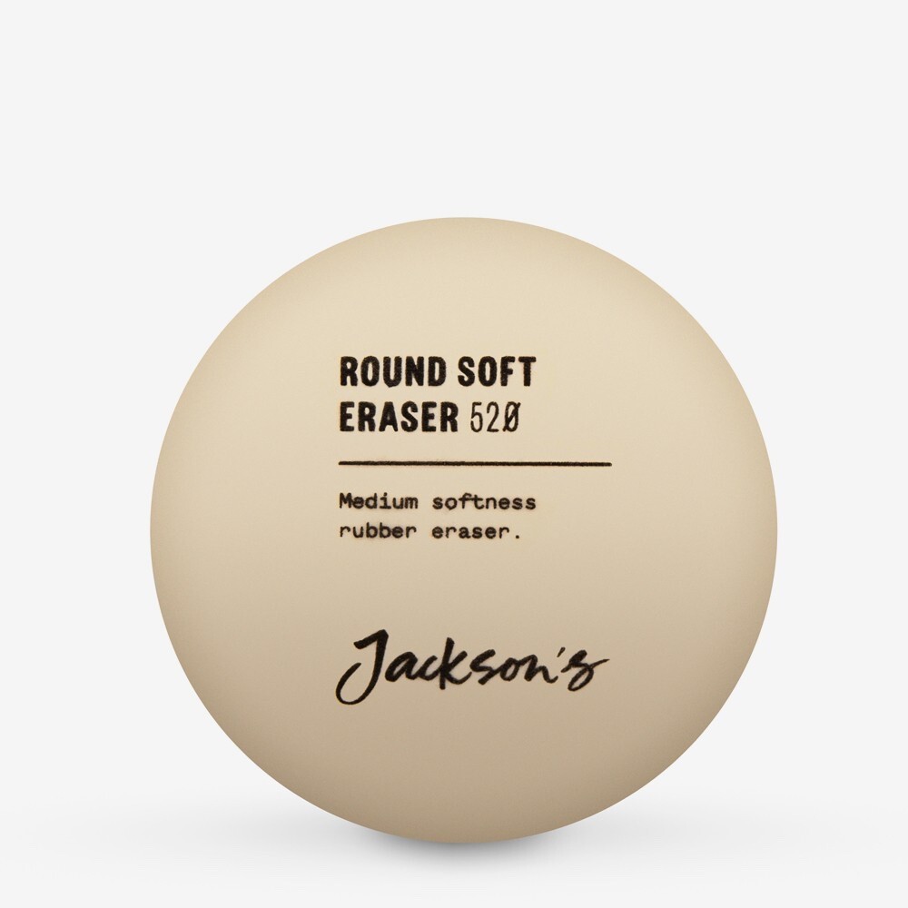 Jackson's Round Soft Eraser 520