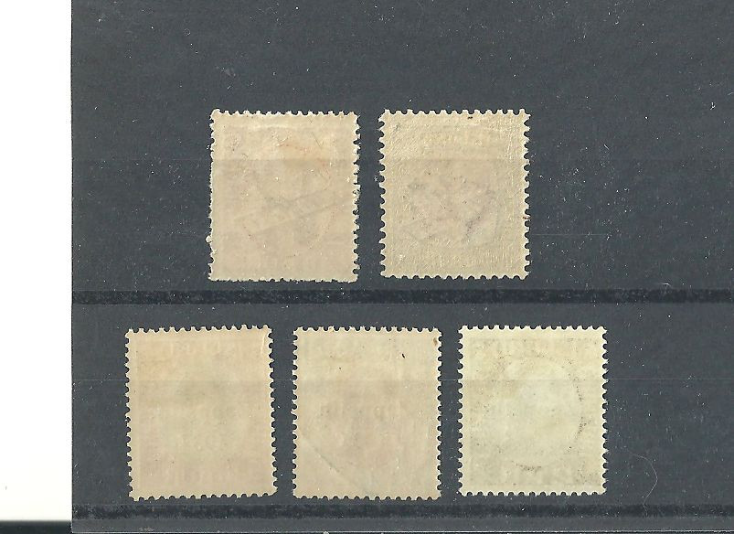 ICELAND AIRMAILS C1-2,C9-C11 MINT SETS.