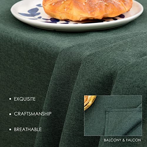 Rectangle Table Cloth – 71" x 55" (Rectangular) Fine Yarns - Hunter Green