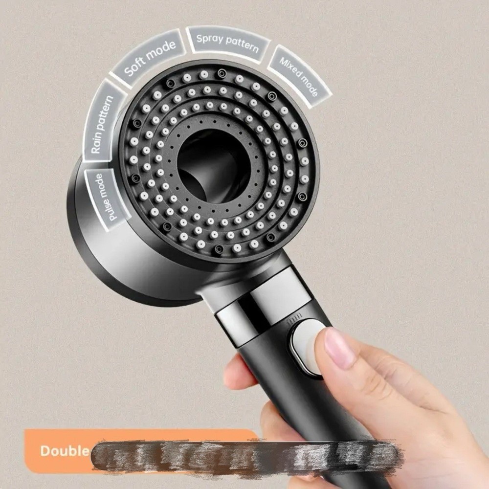 Filtered Shower Head in Sky Blue