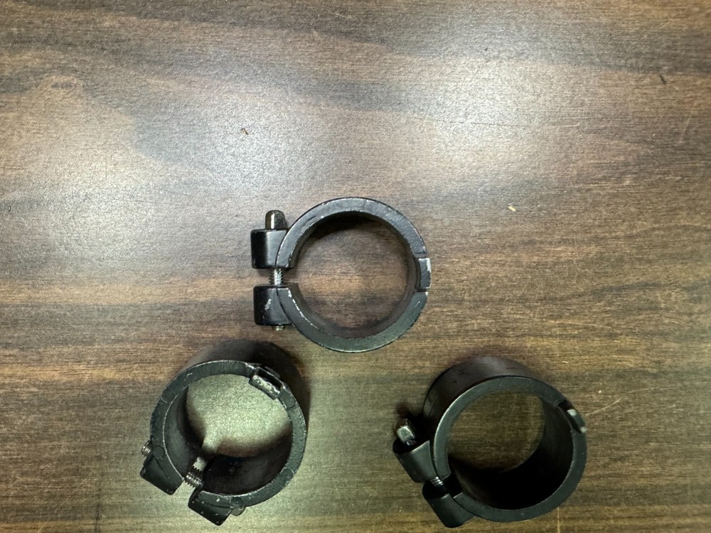 3 Pack - Gibraltar Rack Memory Lock Ring 1.5" - Black - 030526