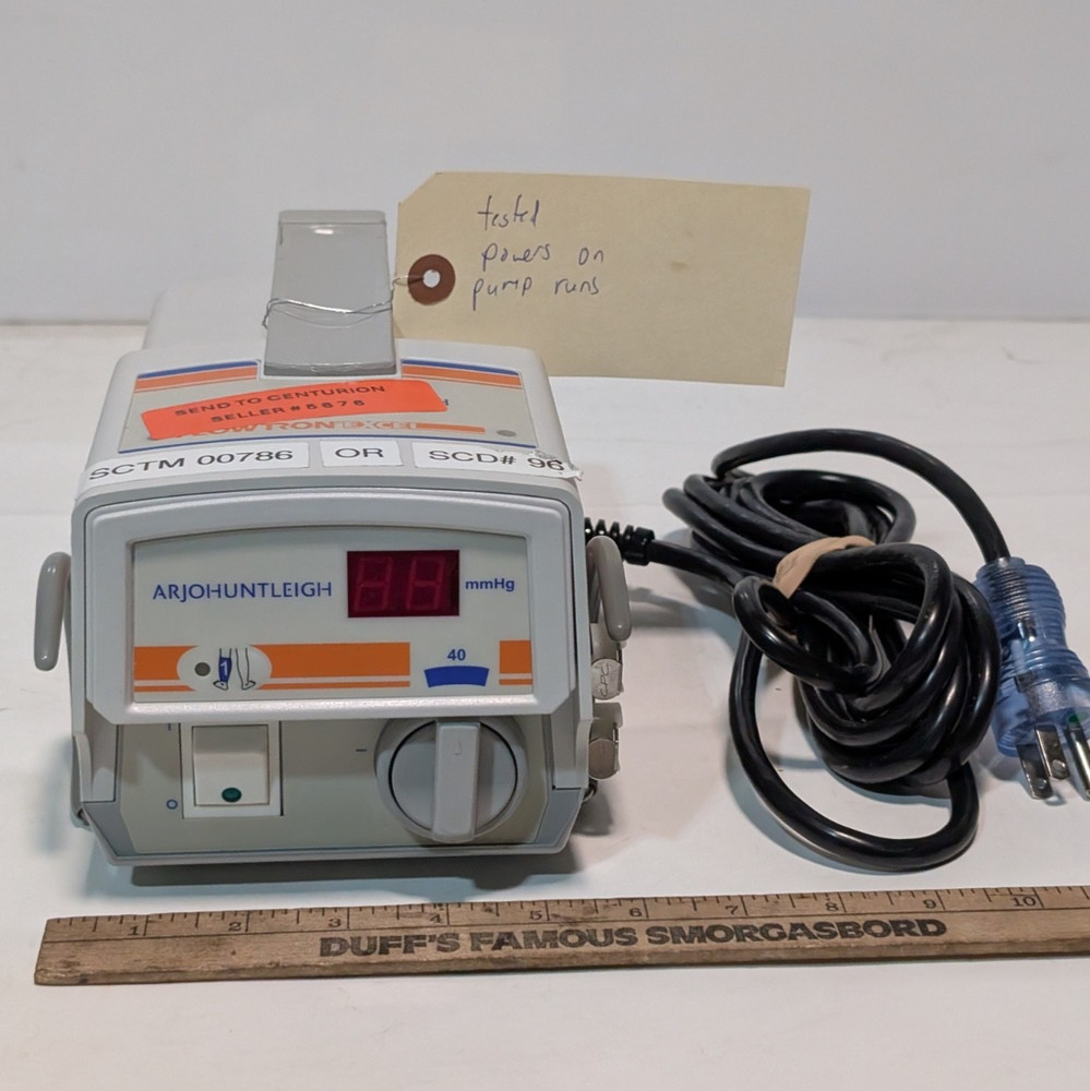 ArjoHuntLeigh AC 550 Flowtron Excel DVT Compression Pump System, Powers On