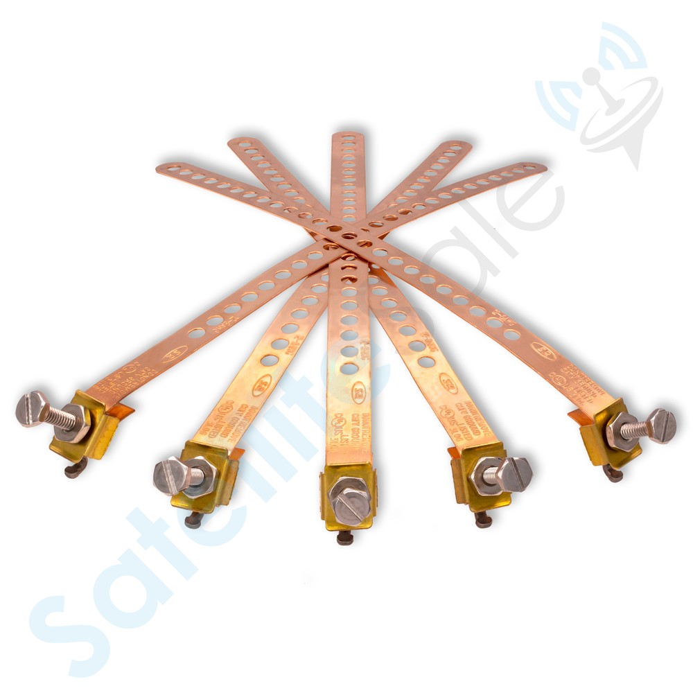 SatelliteSale Copper Coated Steel Ground-Strap
