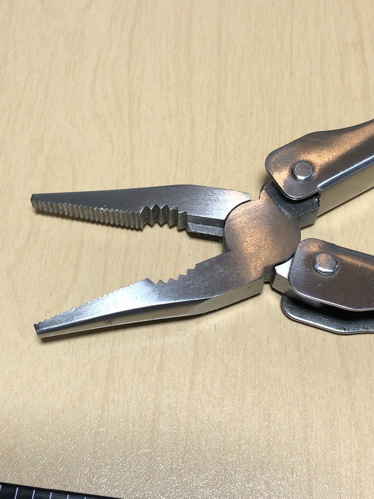 Pocket Multi-tool Stainless Pliers W/ Knife, Screwdriver, Phillips Unbranded