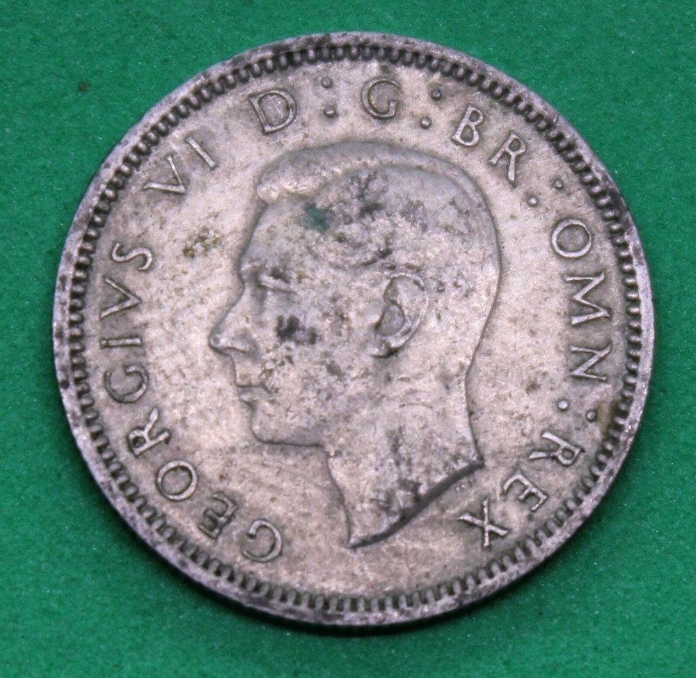 1948 Great Britain six pence