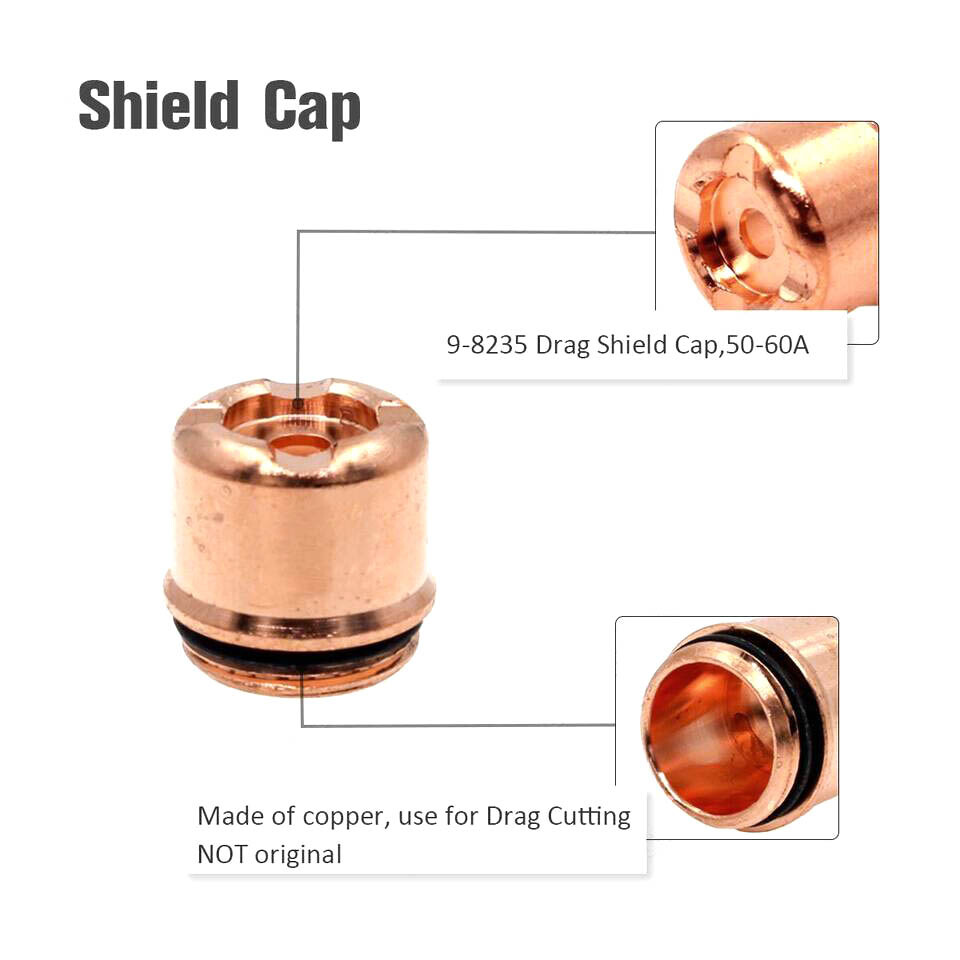 Plasma Torch Consumable 9-8235 Shield Cap 5pcs for SL60-SL100