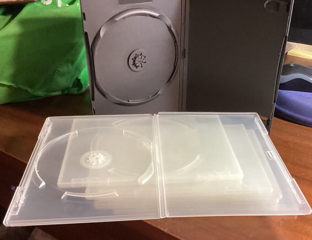 7 DVD Replacement Cases - Single Disc -Outer plastic -Durable - $7.99