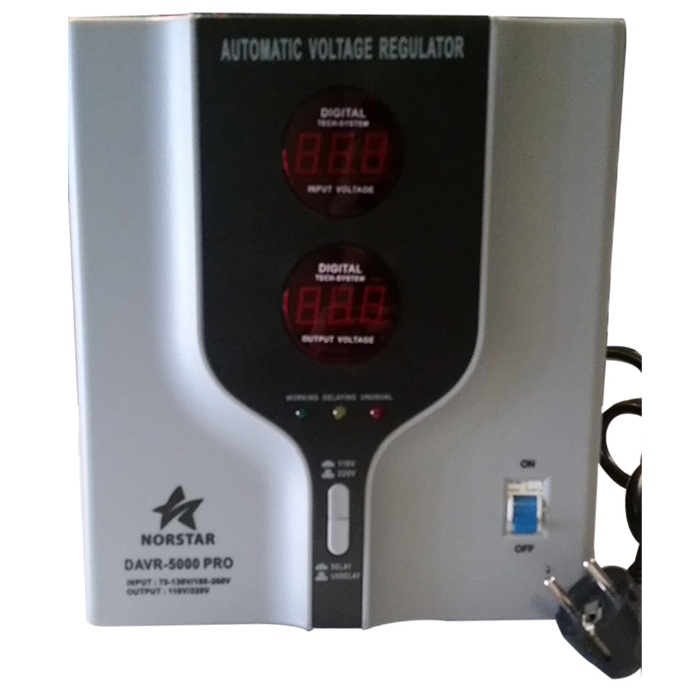 5000 Watt Voltage Converter Transformer & Automatic Voltage Regulator