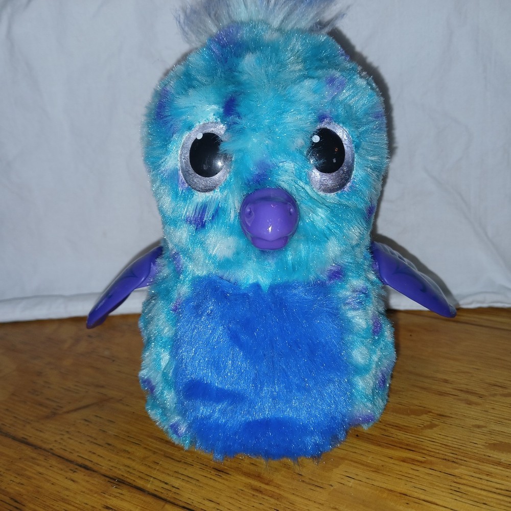 Spin Master Hatchimals Penguala Purple Blue 5" Interactive Pet Bird