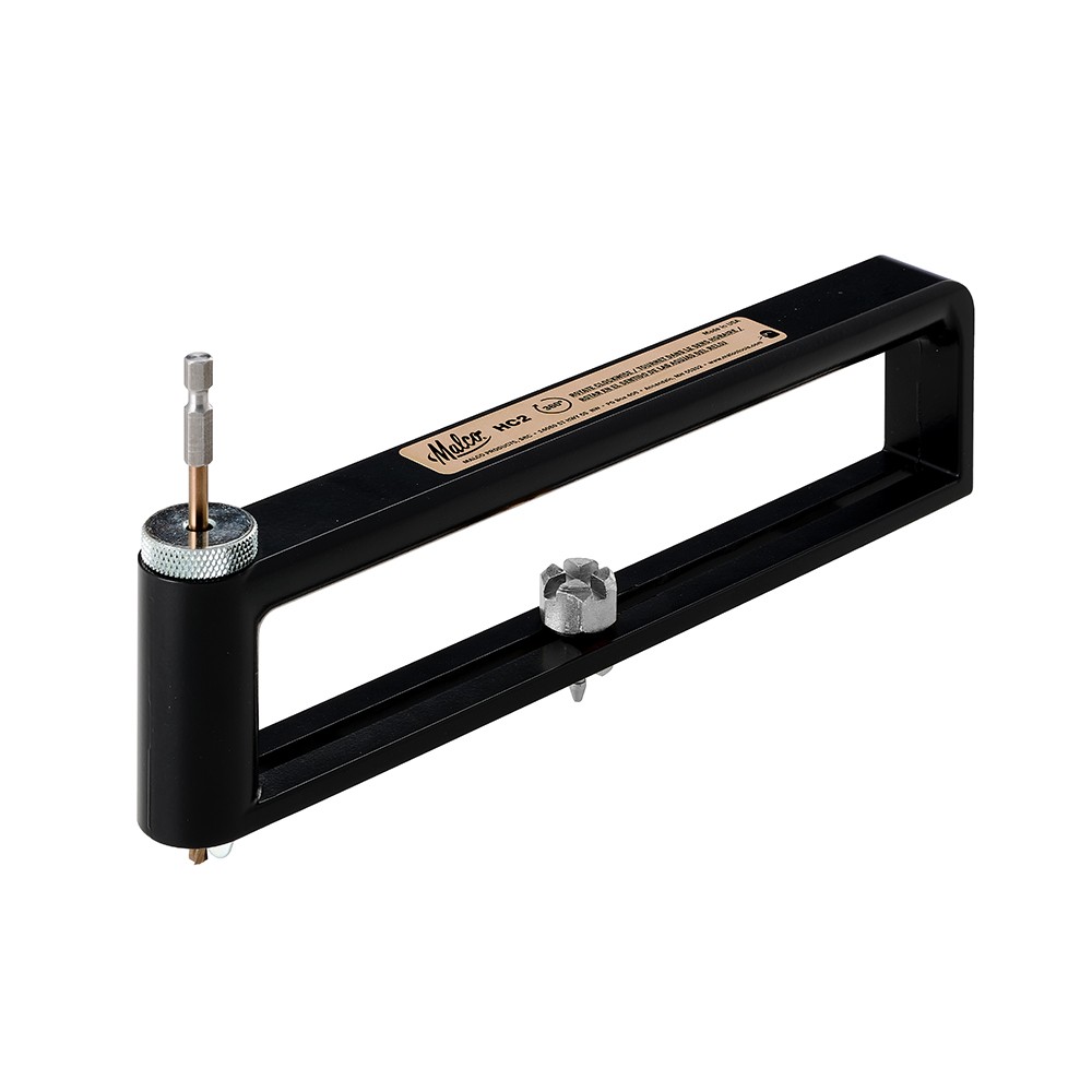 Malco HC2 2 to 20 Inch Adjustable Hole Cutter, Cuts 20 Guage Galvanized Steel,
