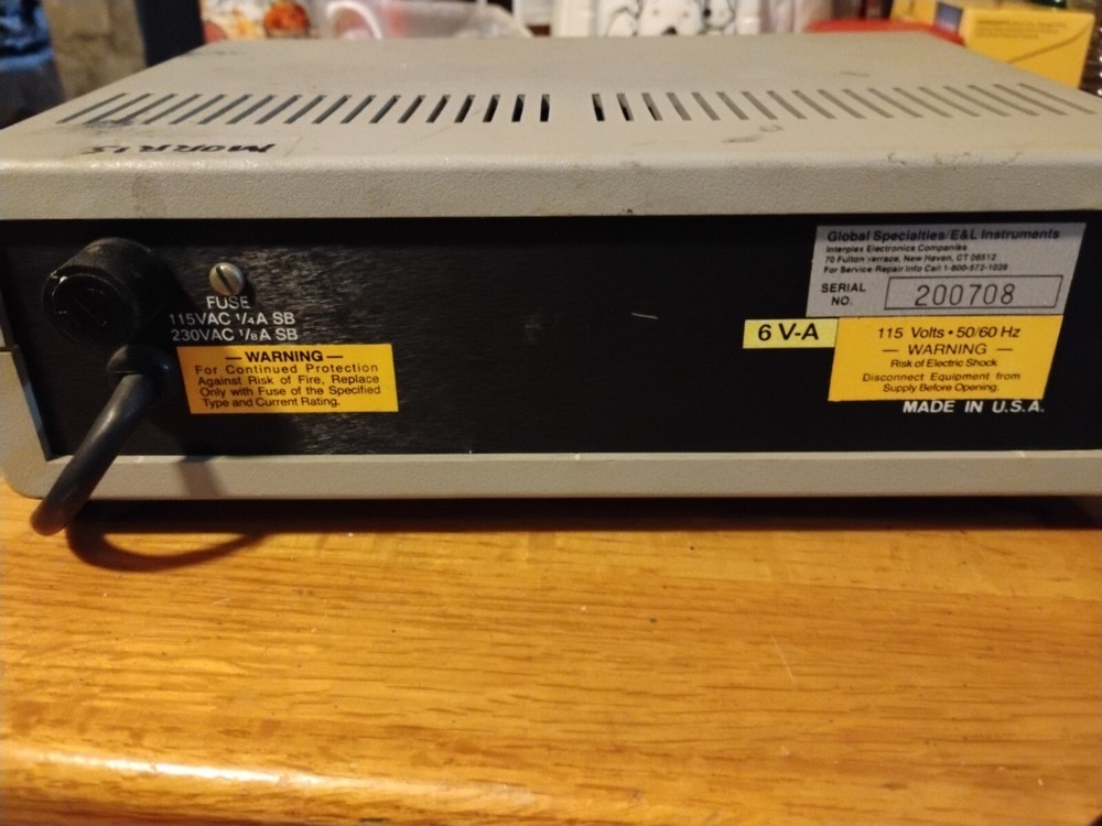 Global Specialties 2001 Function Generator