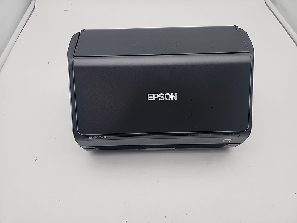 Epson WorkForce ES-500W II Wireless Duplex Document Scanner Open Box Complete