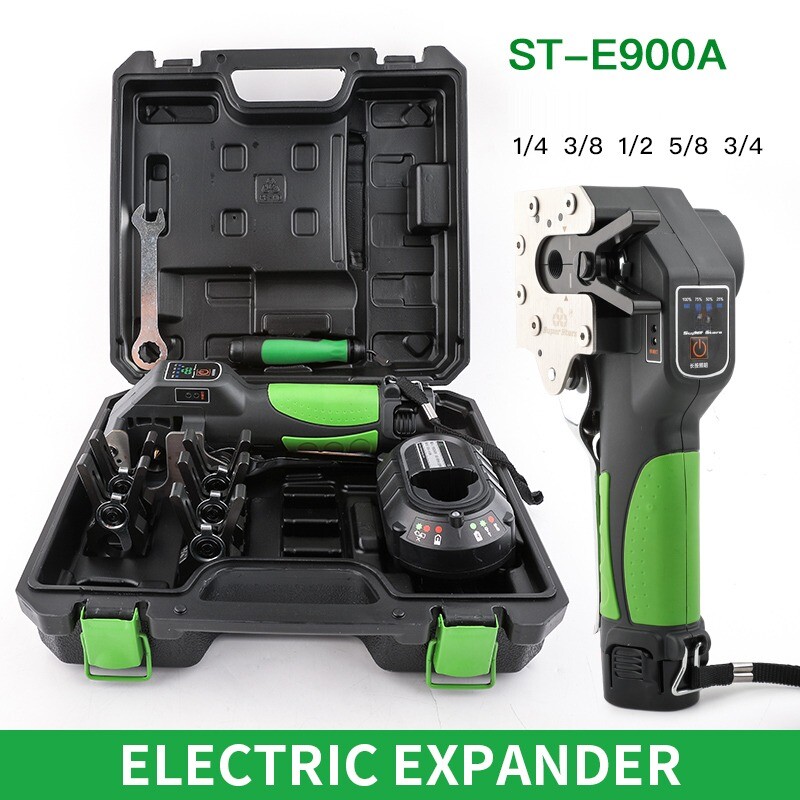 Copper Tube Electric Flaring Tool Kit ST-E900A Cordless Expander for Automatic