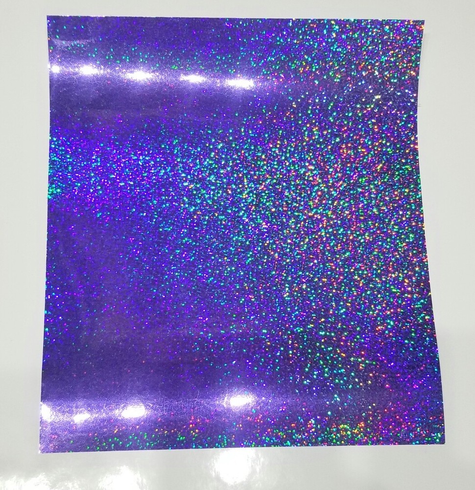 Violet Sequin Sign Vinyl 24" x 10 ft