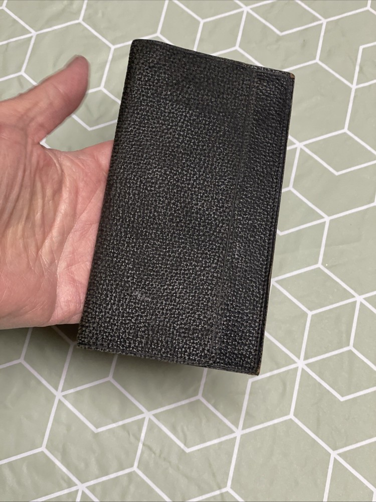 Vintage Leather Wallet, Scottish Rite, Freemason, Embossed