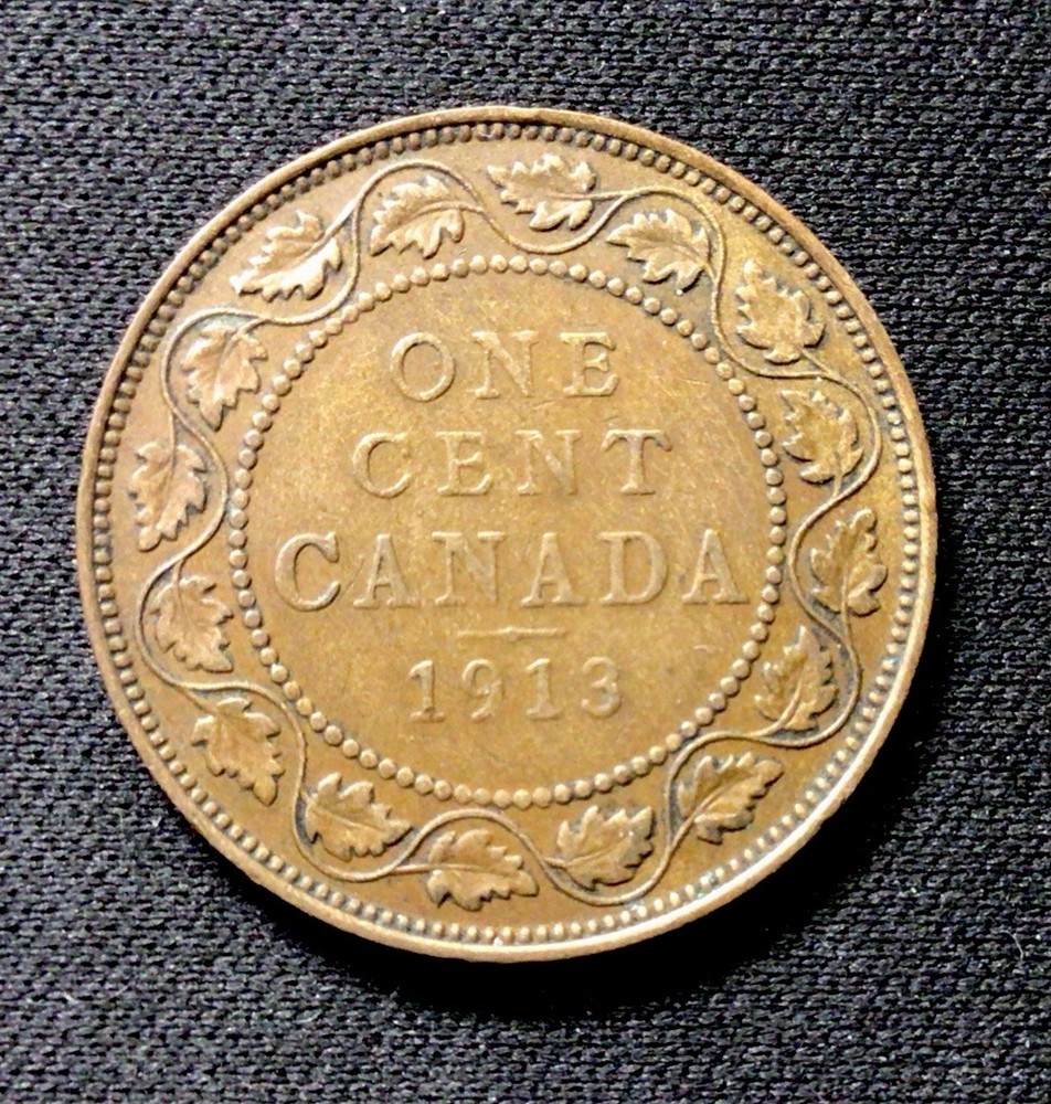 1913 Canada One Cent! ENN Coins
