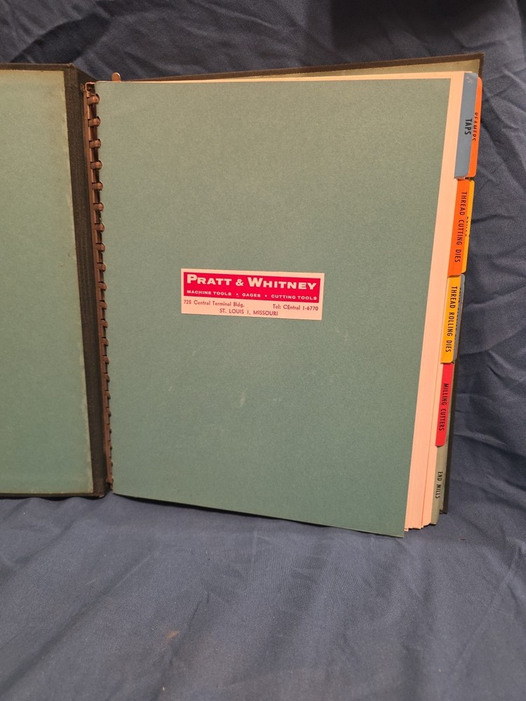 Pratt and Whitney Cutting Tools Catalog No. 18