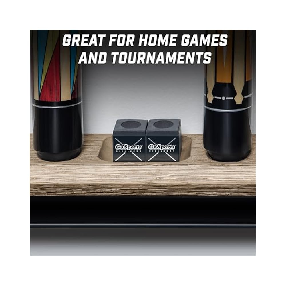 Pool Cue Chalk Cube - Premium, 12 Pack, Multiple Colors (Black)