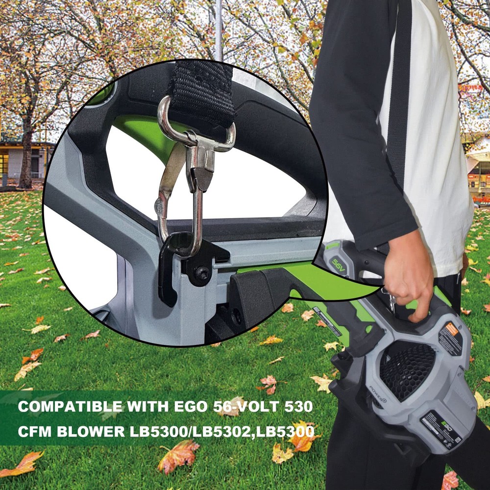 Ohoho AP5300 String Trimmer Shoulder Strap for EGO 56-Volt 530 CFM Black