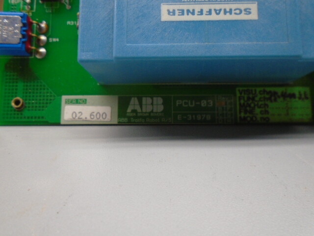 PCU-03 ABB Purge Board Read Description W236