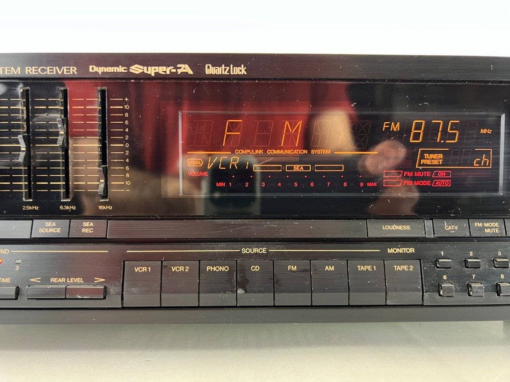 JVC RX-777VSBK AM FM Digital Surround System Receiver