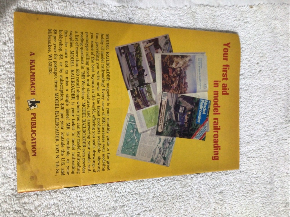 1985 Introduction to Scale Model Railroading