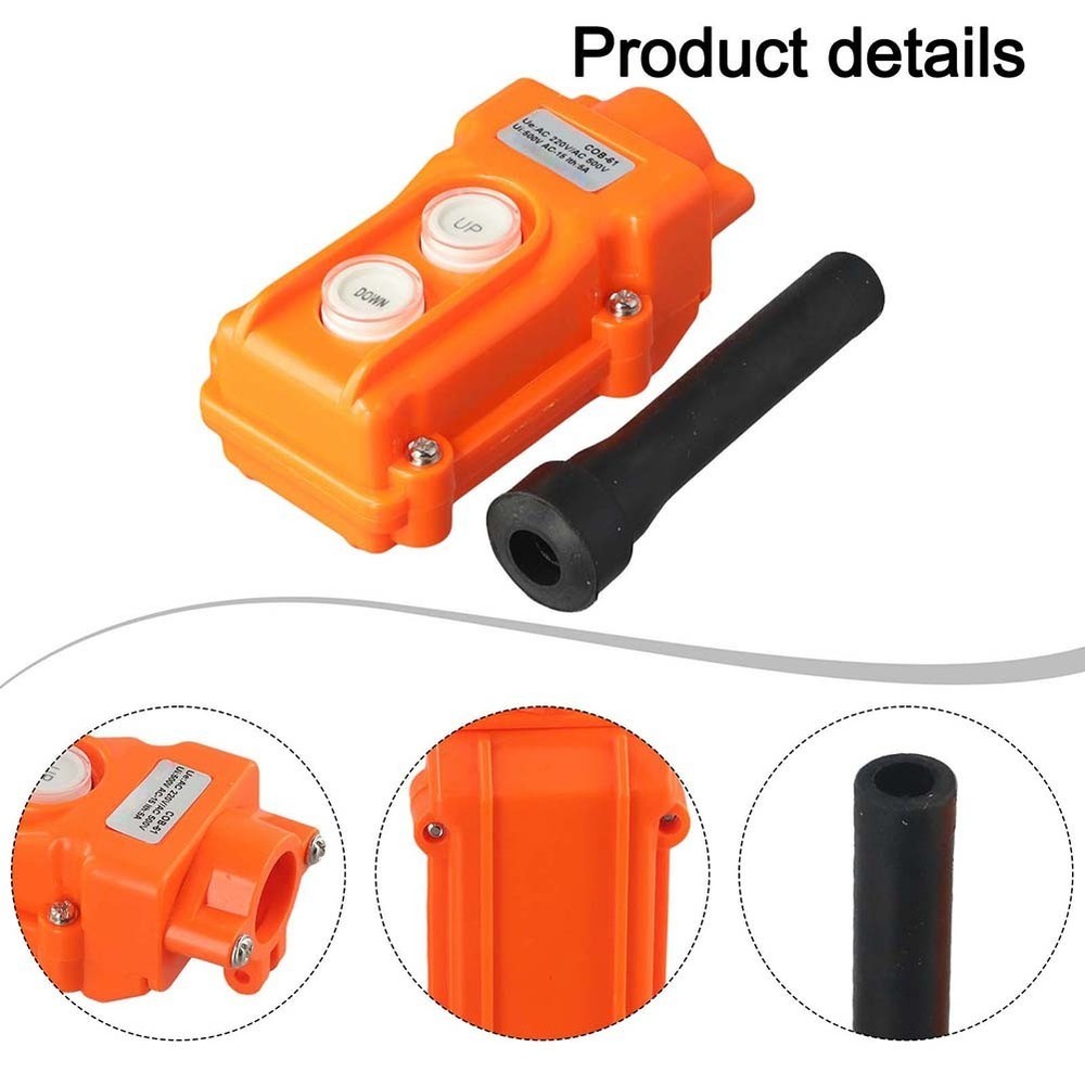 Weatherproof Crane Controller Push Button Switch COB61 for Outdoor Use
