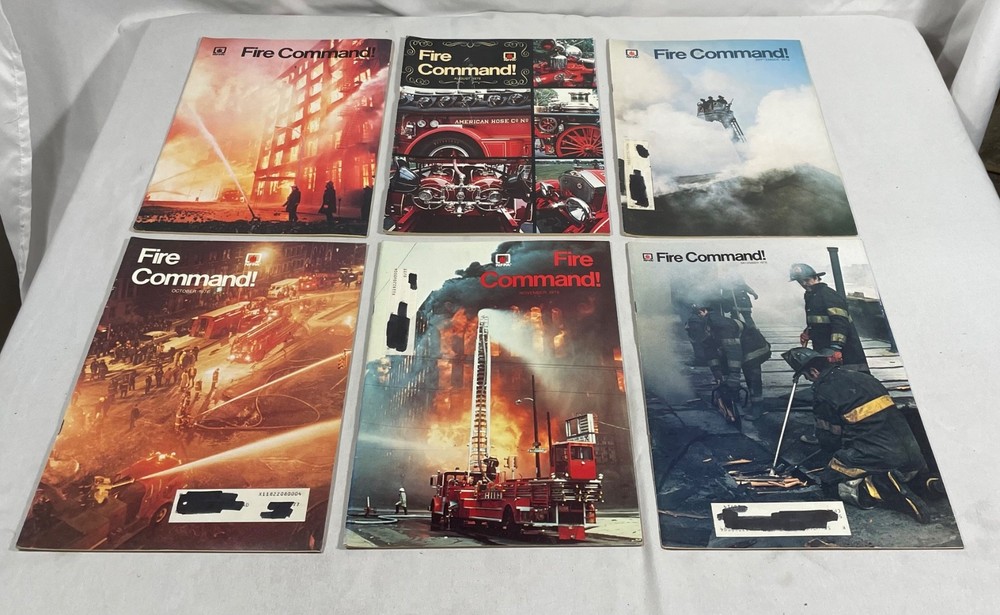 FIRE COMMAND magazine 12 issues from 1976