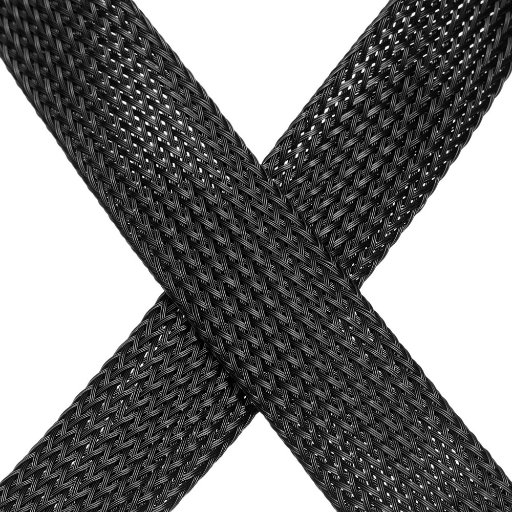 Cable Sleeving, 100 FT Expandable Wire Cable Sleeving, Braided Cable Sleeving