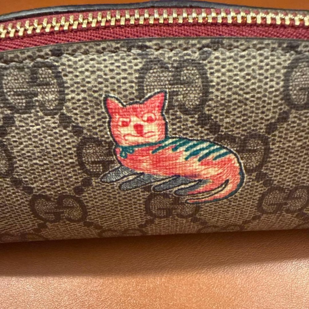 GUCCI pencil case cat pencil case