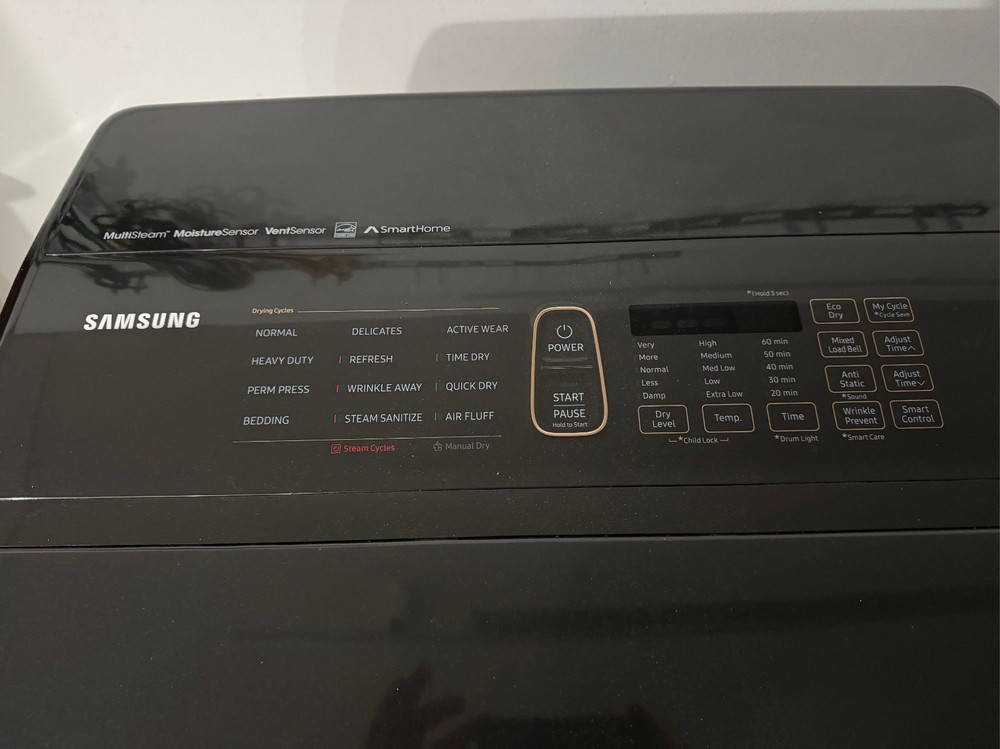 High End Black Samsung Washer/Dryer Set