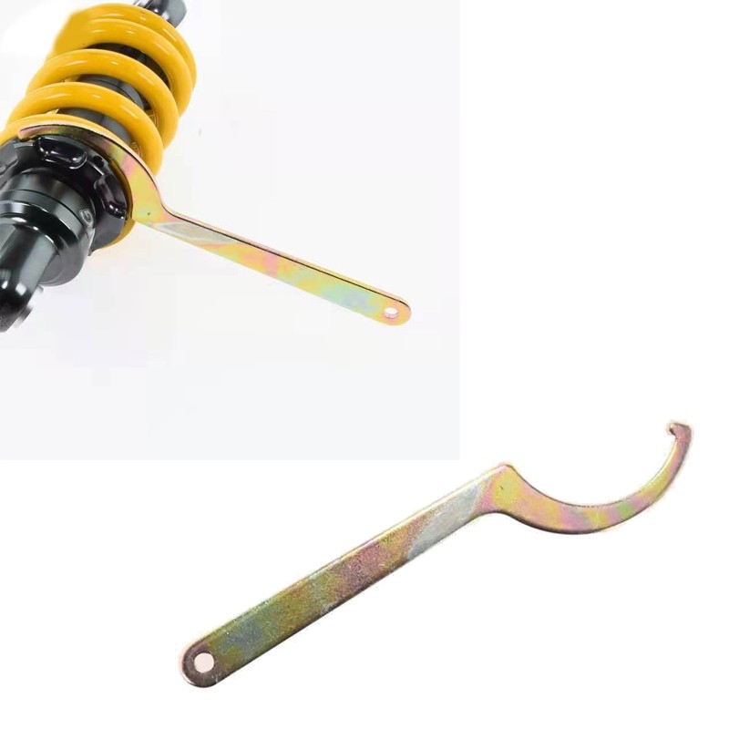 Universal Shock Absorber Adjustment Spanner C Spanner Hook Wrench Hand Repair