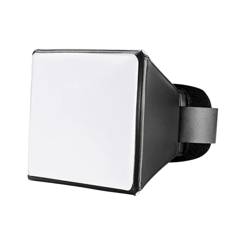 Portable Photography Flash Softbox Diffuser Flash Lamp Soft Box for DSLR Camera