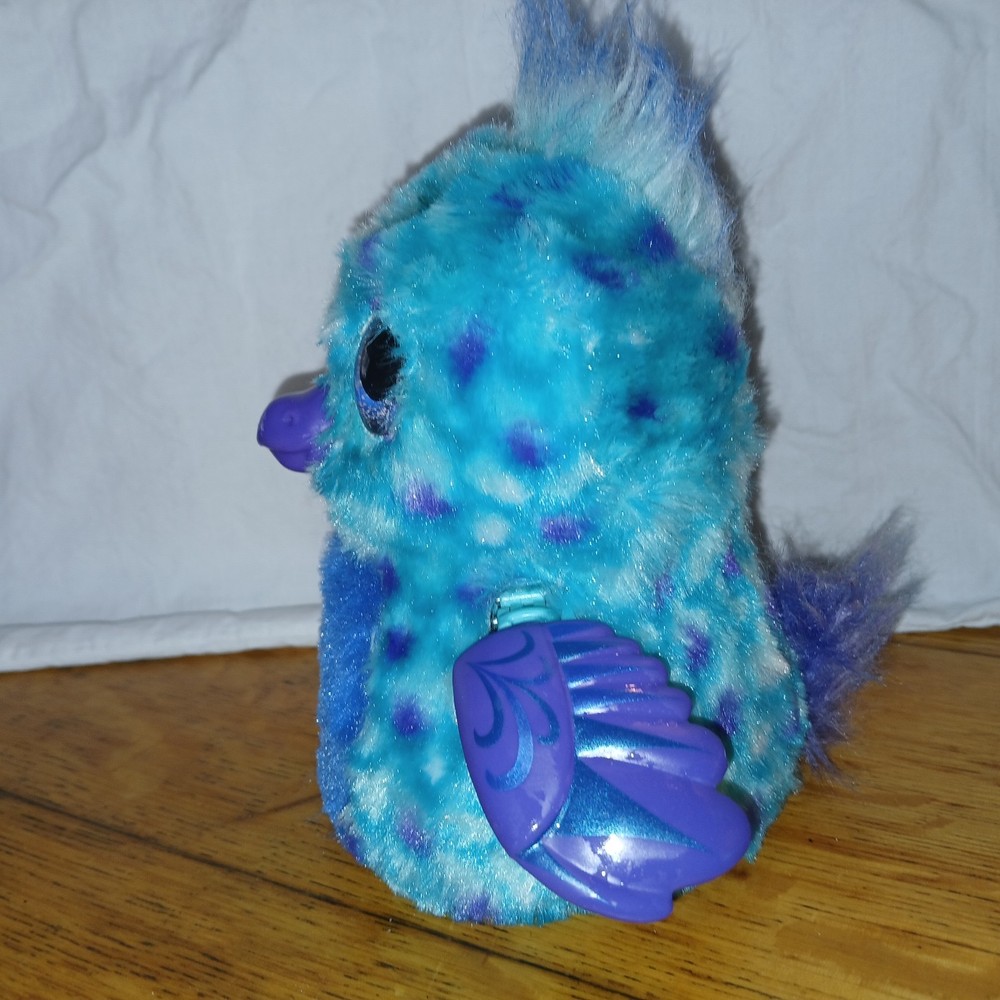 Spin Master Hatchimals Penguala Purple Blue 5" Interactive Pet Bird