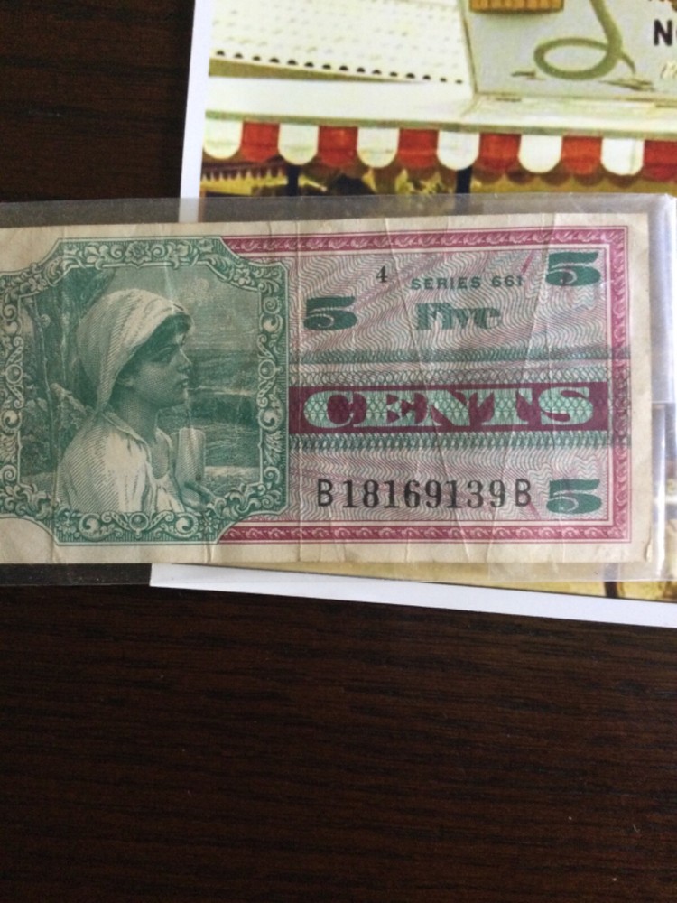Vietnam war money 1969 Phan Rang AB