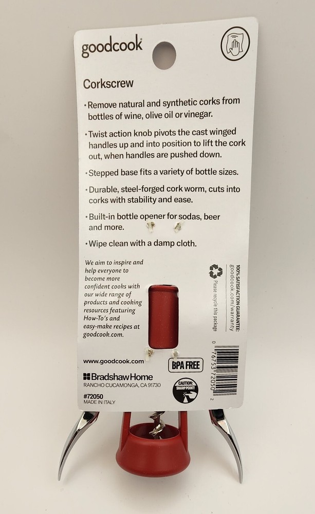 goodcook - PROfreshionals - Winged Corkscrew - Bottle Opener