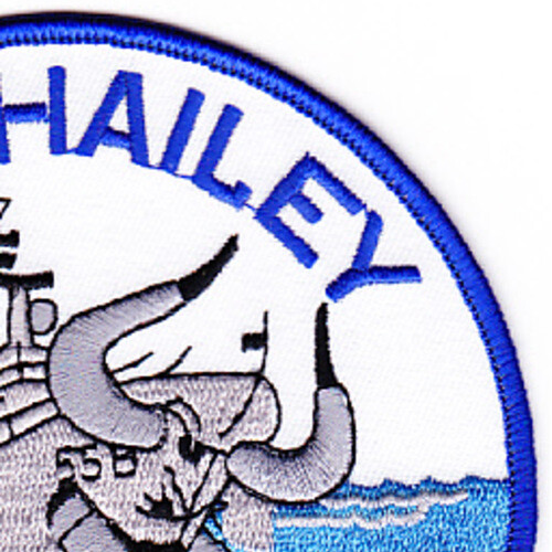 USS Hailey DD-556 Destroyer Ship Patch